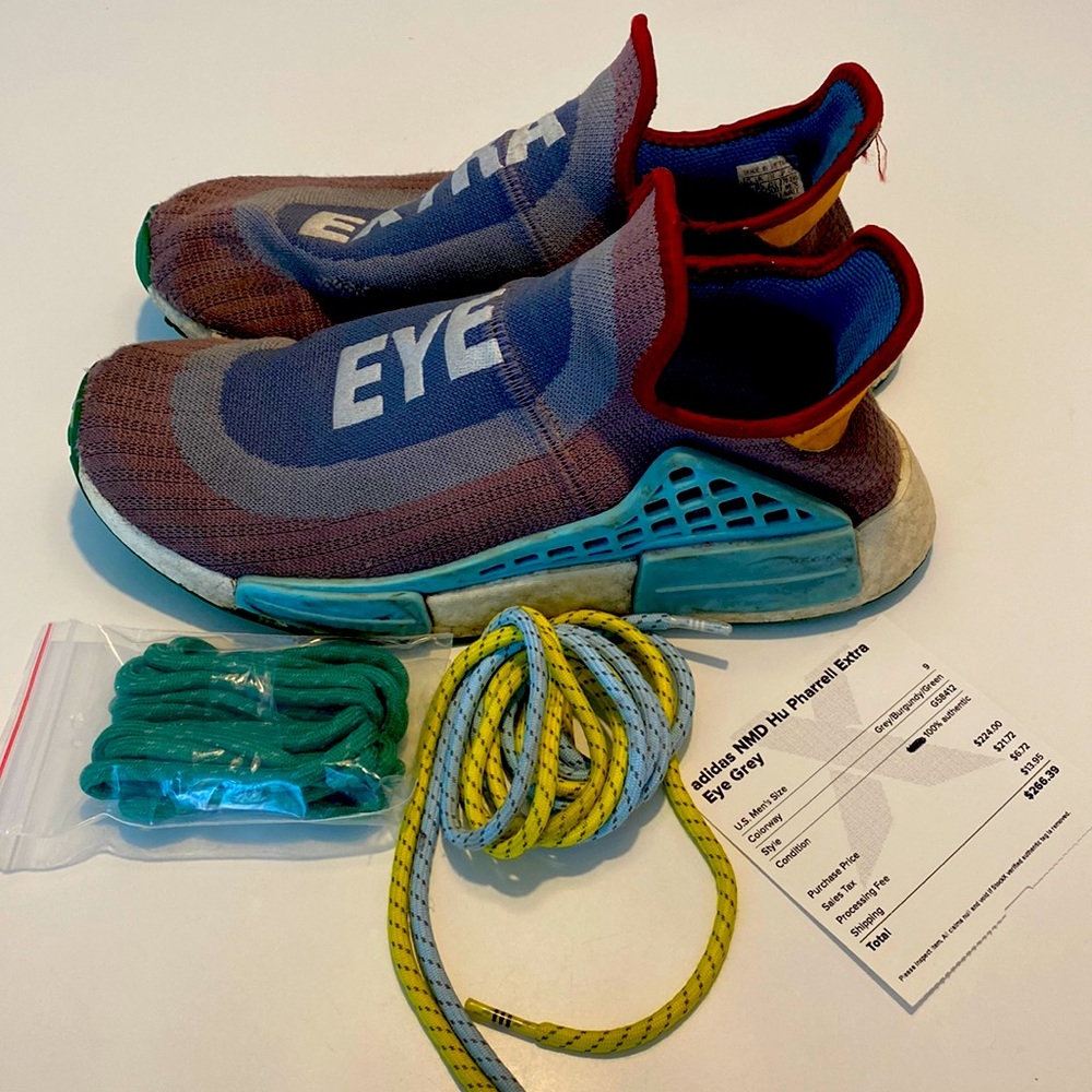 adidas NMD Hu Pharrell Extra Eye Grey